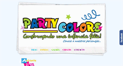 Desktop Screenshot of party-colors.com